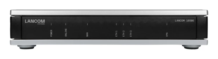 Lancom Systems 1650E ruter Gigabit Ethernet Czarny, Szary