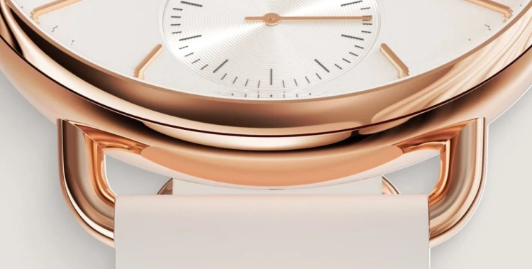 Zegarek hybrydowy Withings ScanWatch 2 - Stal nierdzewna - Hybrydowy inteligentny zegarek z paskiem - Fluoroelastomer - Rozmiar nadgarstka: 146-211 mm