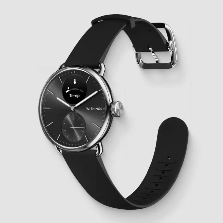 Zegarek Withings ScanWatch 2 1,6 cm (0,63") OLED 38 mm Hybrydowa stal nierdzewna