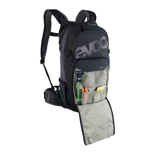 EVOC Stage plecak Plecak kolarski Czarny Nylon, Technorattan