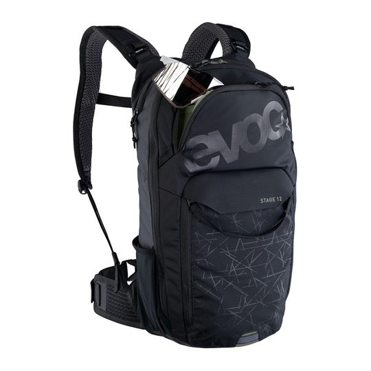 EVOC Stage plecak Plecak kolarski Czarny Nylon, Technorattan