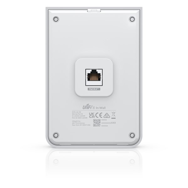 Ubiquiti U6-IW Networks Unifi 6 In-Wall 573,5 Mbit/s Biały Obsługa PoE
