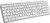 Logitech Master MX Keys S for Mac klawiatura Biuro RF Wireless + Bluetooth QWERTY Amerykański międzynarodowy Aluminium, Biały