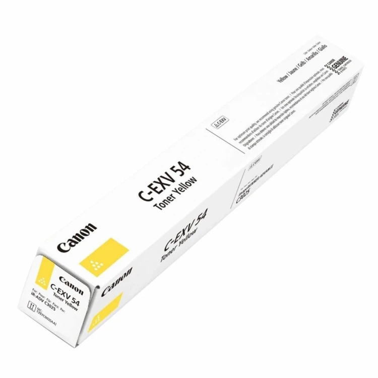 Canon C-EXV 54 kaseta z tonerem Oryginalny Żółty