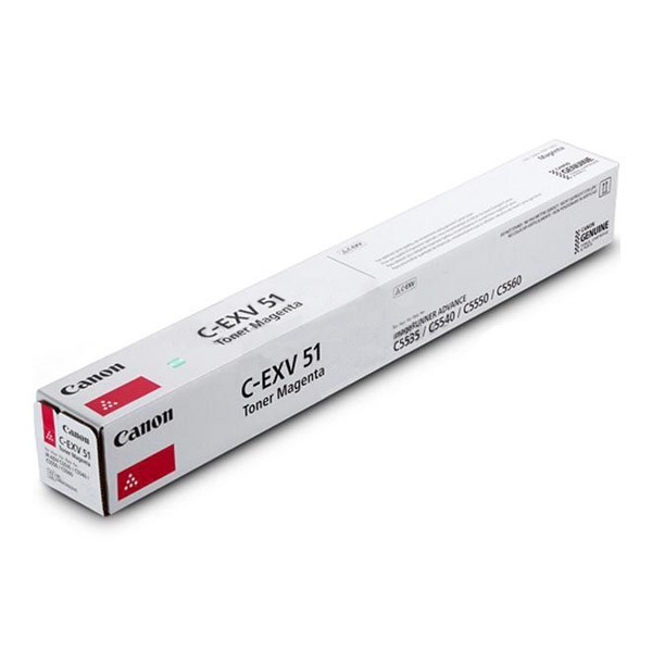 Canon C-EXV51 kaseta z tonerem Oryginalny Purpurowy