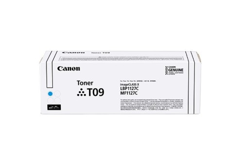 Canon T09 kaseta z tonerem 1 szt. Oryginalny Cyjan