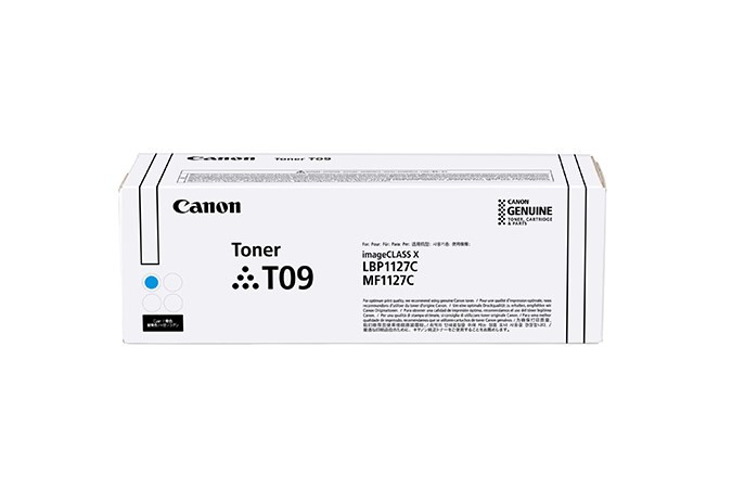 Canon T09 kaseta z tonerem 1 szt. Oryginalny Cyjan
