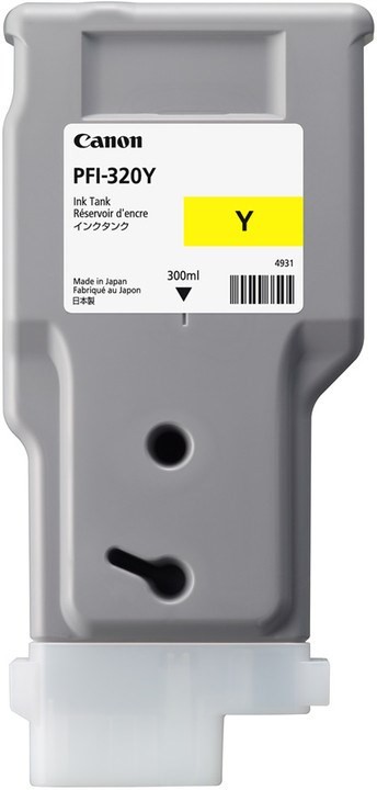Canon PFI-320Y nabój z tuszem 1 szt. Oryginalny Żółty