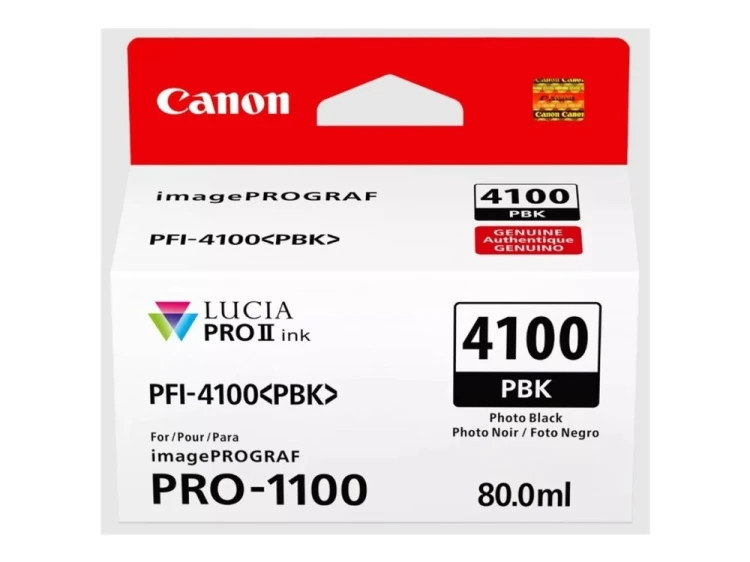 Canon LUCIA PRO II nabój z tuszem 1 szt. Oryginalny Standardowa wydajność Czarny fotograficzny