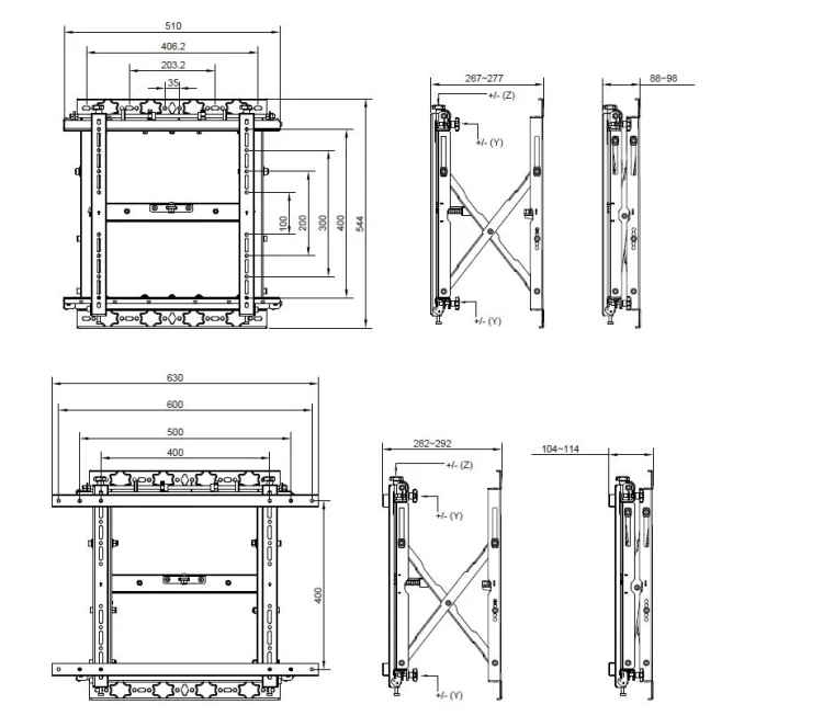 Wyposaż się w uchwyt ścienny 19"-55"/1TFT Popout 1Joint 50Kg sw lite Sprzedaż detaliczna