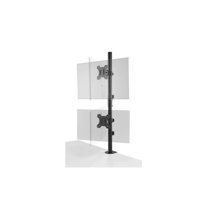 Ramię monitora Kensington do 32", 2TFT max.9kg, czarne Vertik