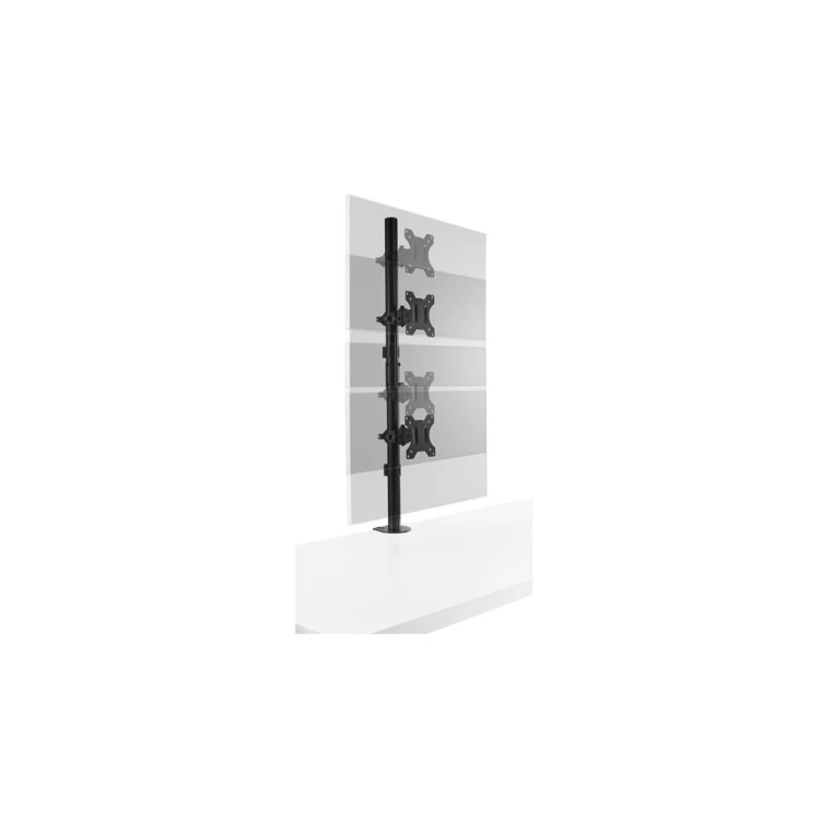 Ramię monitora Kensington do 32", 2TFT max.9kg, czarne Vertik