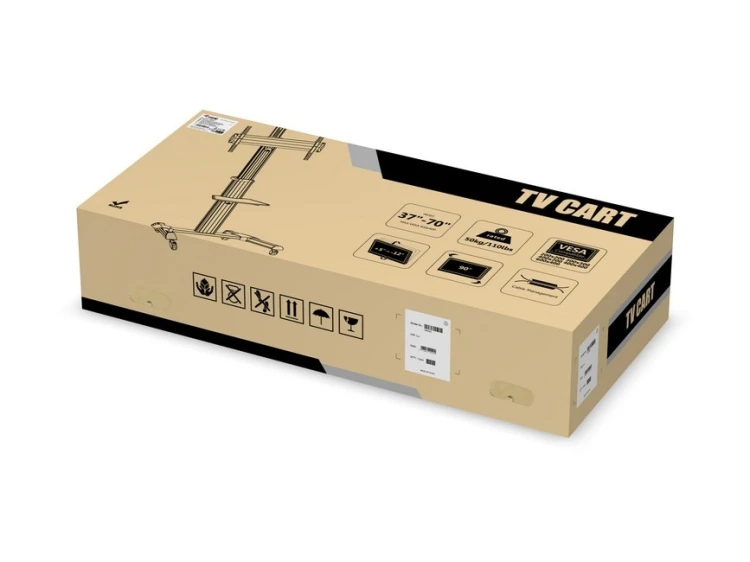 Uchwyt ścienny do telewizora Equip Pagrindys 650602 37' - 70'