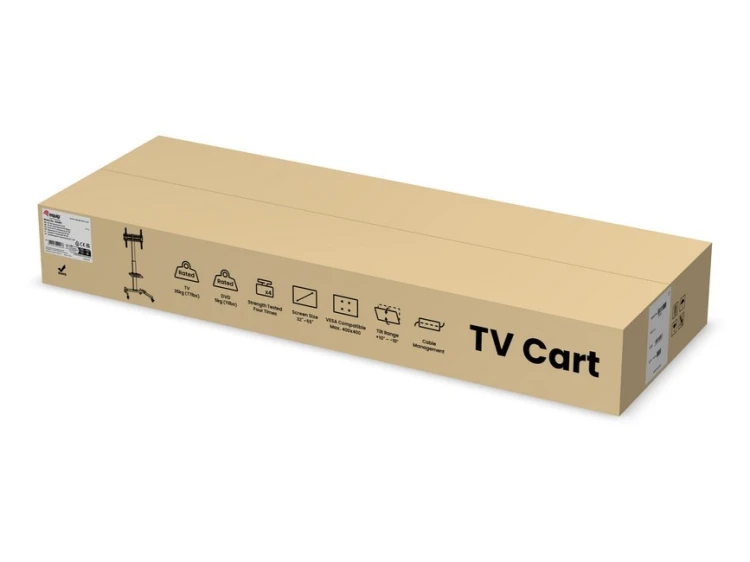 Uchwyt podłogowy do TV 32"-55"/35kg 1TFT 1Abl. czarny