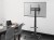 Uchwyt podłogowy do TV 32"-55"/35kg 1TFT 1Abl. czarny