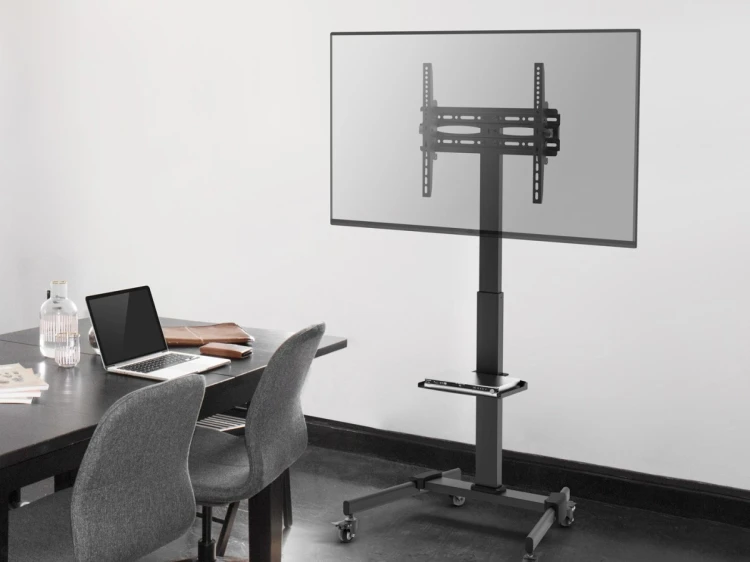 Uchwyt podłogowy do TV 32"-55"/35kg 1TFT 1Abl. czarny