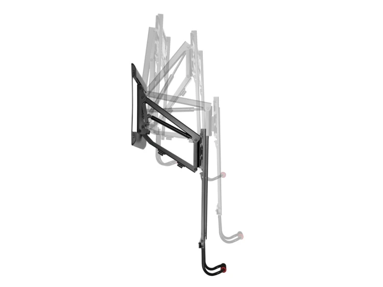 Uchwyt ścienny do telewizora 43"-50"/35kg 1TFT 4Gelenke pull-down schwarz