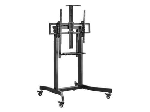 Uchwyt na stojak podłogowy Equip 55-100"/1TFT 120kg 1Półka lite Sprzedaż detaliczna (650633)