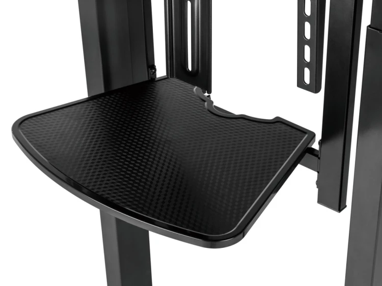 Uchwyt na stojak podłogowy Equip 55-100"/1TFT 120kg 1Półka lite Sprzedaż detaliczna (650633)