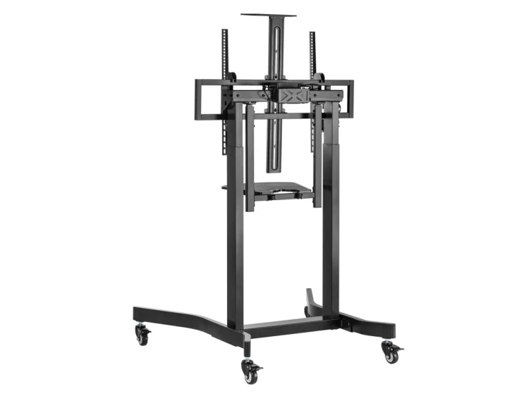 Uchwyt na stojak podłogowy Equip 55-100"/1TFT 120kg 1Półka lite Sprzedaż detaliczna (650633)