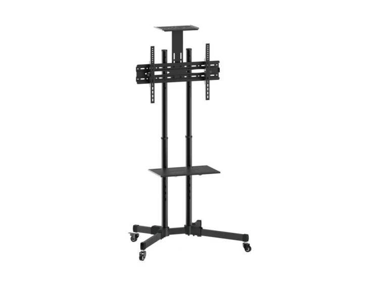 Uchwyt podłogowy Equip Bodenstandhalter 37-70/50kg 1TFT 2Ablagen Höhe czarny