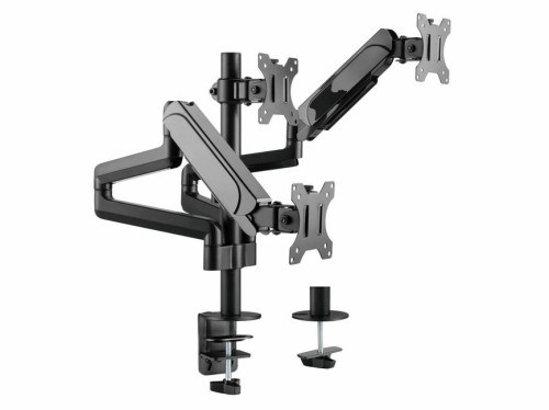 Uchwyt do 3 monitorów 17"-27" na biurko