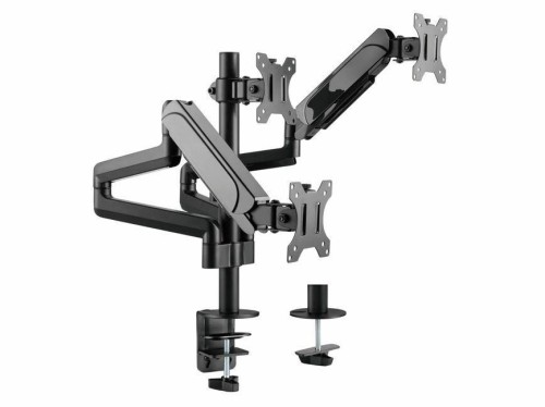 Uchwyt do 3 monitorów 17"-27" na biurko