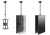 Uchwyt na TV 39"-75"/40kg 2TFT 2Gelenke Neigung sw
