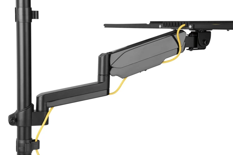 Ramię naścienne pojedyncze LCD+klawiatura, max.32"max. 8kg, uchylno-obrotowe