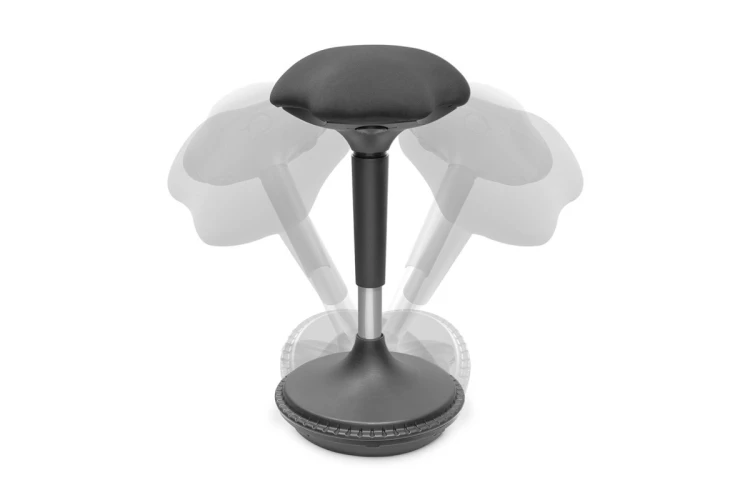 Digitus Ergonomiczny stołek / pomoc do pozycji stojącej, z regulowaną wysokością za pomocą sprężyny gazowej