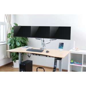 Uchwyt do monitora Logilink TIS 13"-32" 3TFT 2X4Gel. 1X1Joint srebrny Max. 7KG