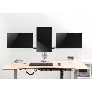 Uchwyt do monitora Logilink TIS 13"-32" 3TFT 2X4Gel. 1X1Joint srebrny Max. 7KG