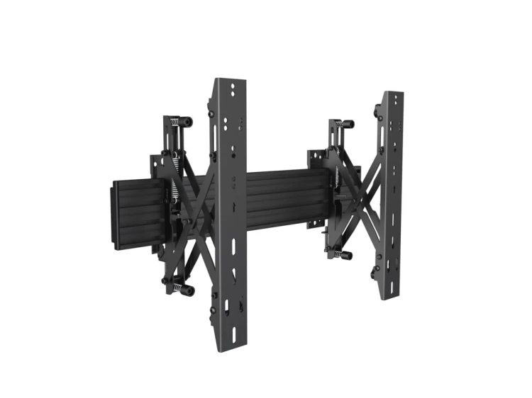 Uchwyt ścienny Equip 32"-65"/30kg 1TFT 1Gelenk Push-In-Pop czarny