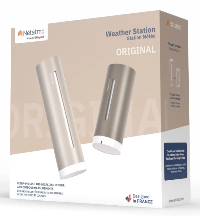 Stacja pogodowa Original Netatmo NWS-S Sand