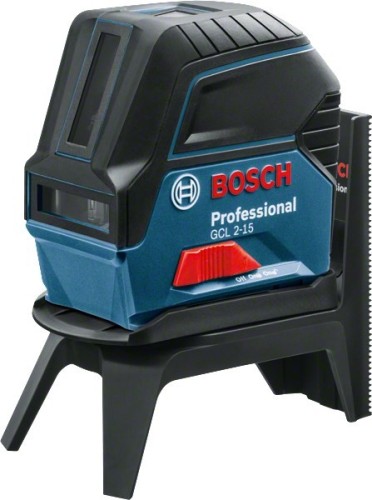 Bosch GCL 2-15 Niwelator liniowy/poziomowy 15 m 650 nm (<1 mW)