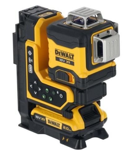 18V XR 3x360 zielony laser sterowany pilotem 1X2Ah