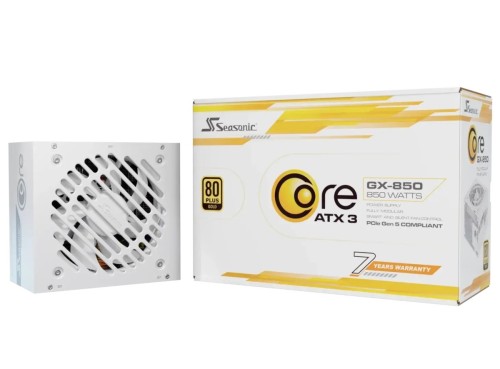 Obudowa PSU ATX 850W biała Core GX 850 Seasonic