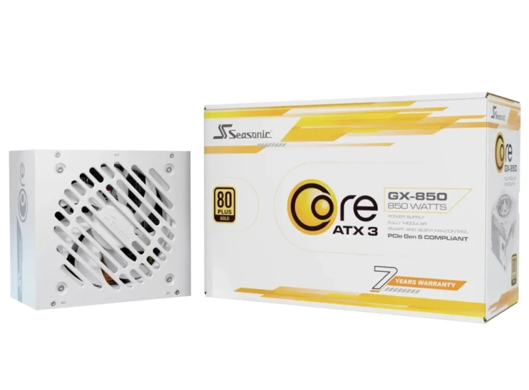 Obudowa PSU ATX 850W biała Core GX 850 Seasonic