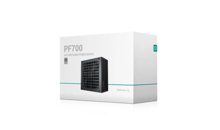 DeepCool PF700 moduł zasilaczy 700 W 20+4 pin ATX ATX Czarny