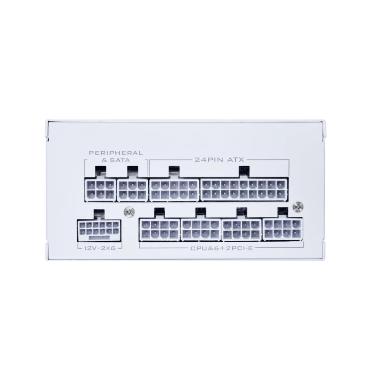 Zasilacz Lian Li SP850 V2 Gold, modułowy, ATX 3.1 - 850 Watt, biały