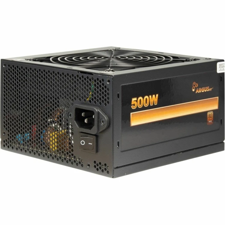 Zasilacz Inter-Tech ArgusNT BPS-500 - 500 W - 100 - 240 V - 47 - 63 Hz - 7/3,5 A - 100 W - 420 W