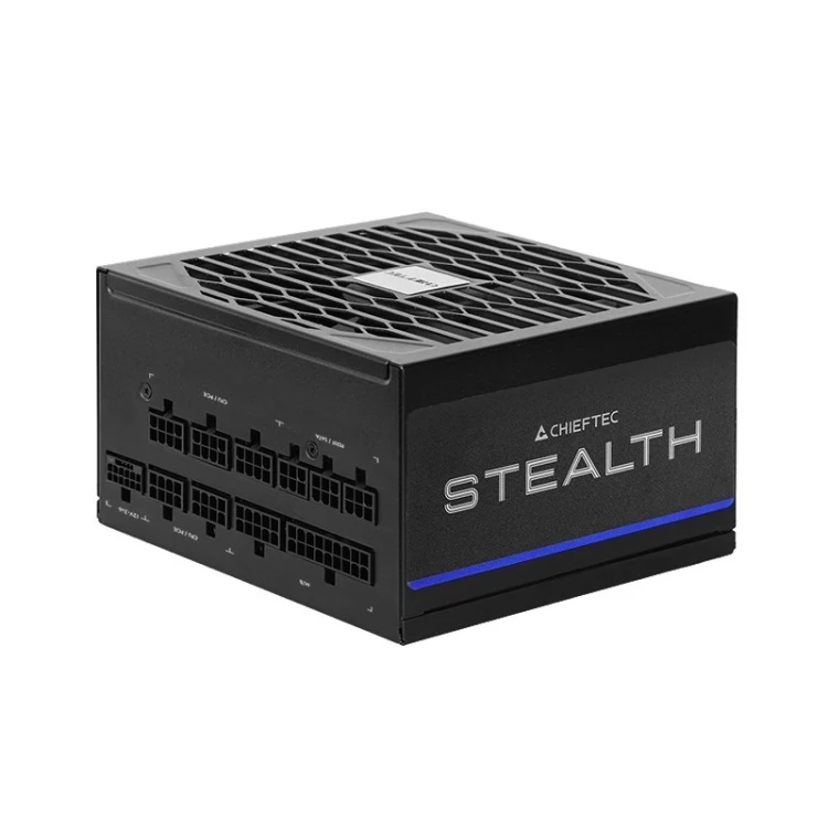 Chieftec Stealth 1000W Vega M Series SPX-1000-FC 80+ Platin moduł zasilaczy 24-pin ATX ATX Czarny