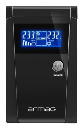 Zasilacz awaryjny Armac UPS OFFICE LINE-INTERACTIVE O/650E/LCD