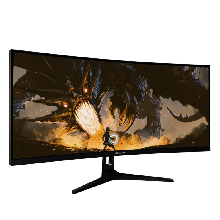 Arozzi Nova 34” Curved monitor komputerowy 86,4 cm (34") 3440 x 1440 px 4K Ultra HD LED Czarny