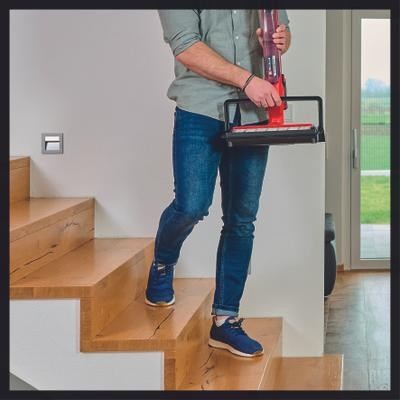 Einhell CLEANEXXO mop 400 ml Mokry Czerwony