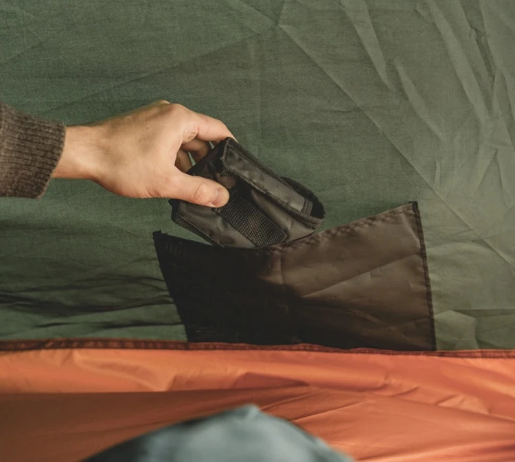 Easy Camp Pasvik 4 Ciemny Zielony Namiot tunelowy