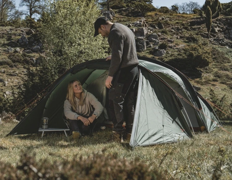Easy Camp Pasvik 4 Ciemny Zielony Namiot tunelowy