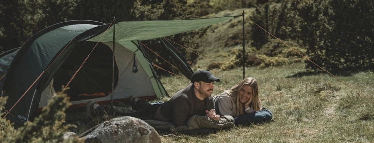Easy Camp Pasvik 4 Ciemny Zielony Namiot tunelowy