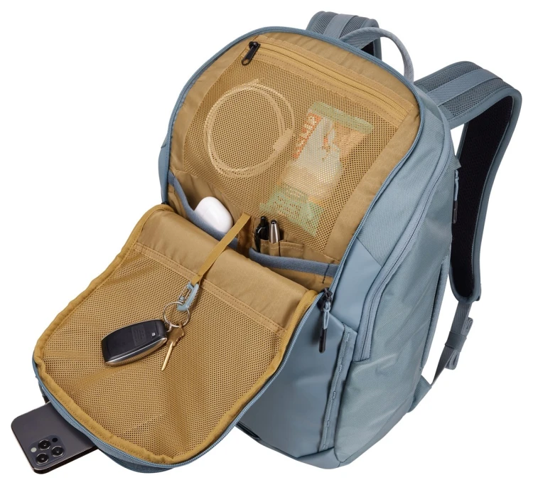 Thule Plecak 26L Pasuje do rozmiaru 16'' Staw Szary Nieprzemakalny