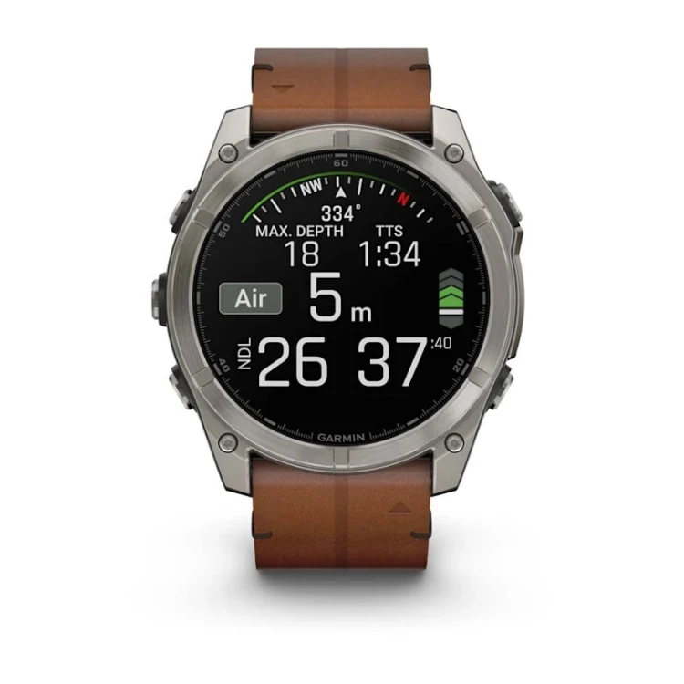 Zegarek sportowy Garmin Fenix 8 Amoled 51mm Sapphire Graphite Carbongrey